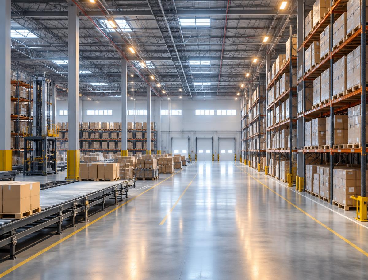 Warehousing logistics service available through the OLAA partner network